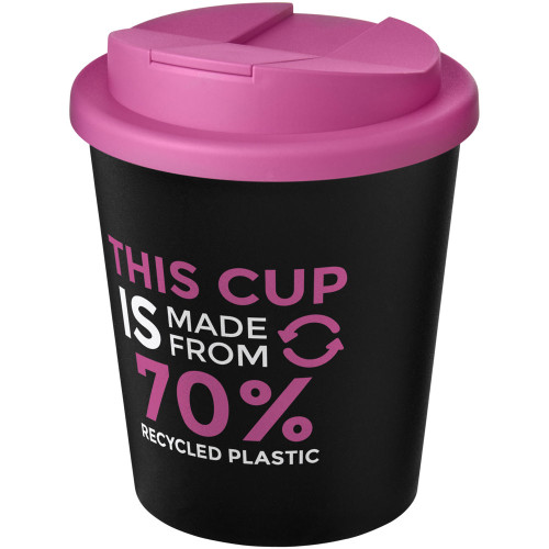 Americano® Espresso Eco 250 ml recycelter Isolierbecher mit auslaufsicherem Deckel