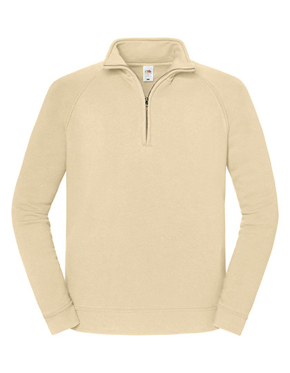 Fruit of the Loom - Iconic Premium Zip Neck Sweat