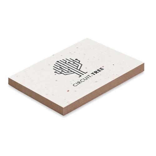 GROW ME - Bloc-notes avec graines de fleurs