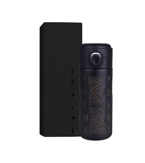 Thermosflasche aus Edelstahl VEGA 310 ml - Lasergravur