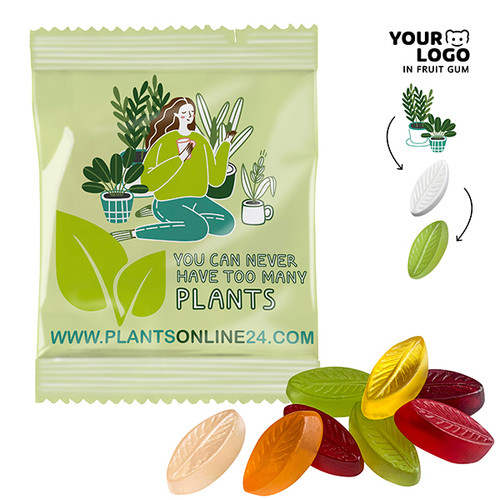 Bonbons Gélifiés PERSONNALISÉS 20 g, VEGAN