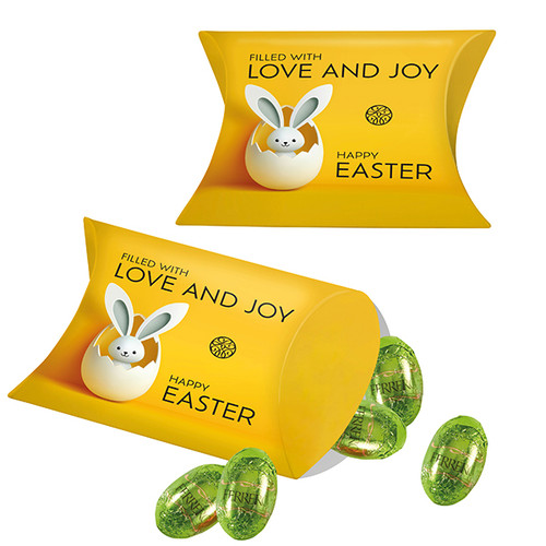 Promo-Kissenverpackung Küsschen Eier