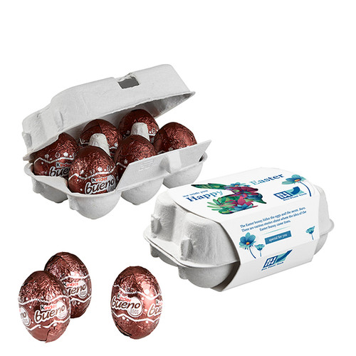 Boîte de 6 Œufs de Pâques - Œufs Bueno