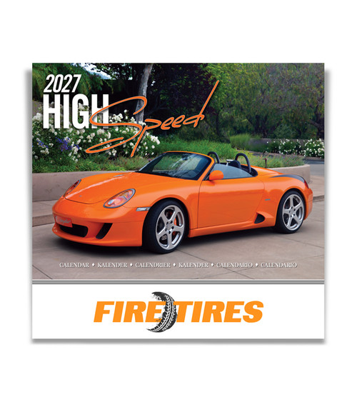 Wandkalender High Speed 6-sprachig