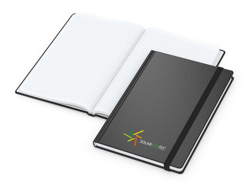 Notizbuch Easy-Book Comfort Bestseller inkl. Siebdruck-Digital (schwarz)