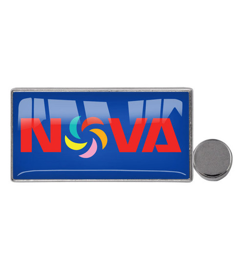 Plaque nominative aimentée 30 x 15 mm