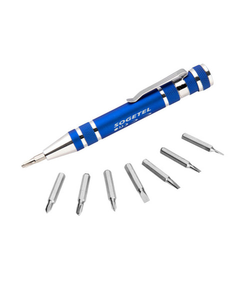 Mini-Schraubendreher Metallic Soft-Touch