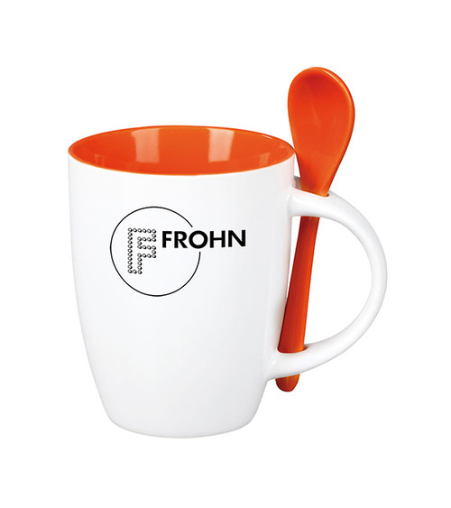 Tasse mit Löffel LEO 300 ml