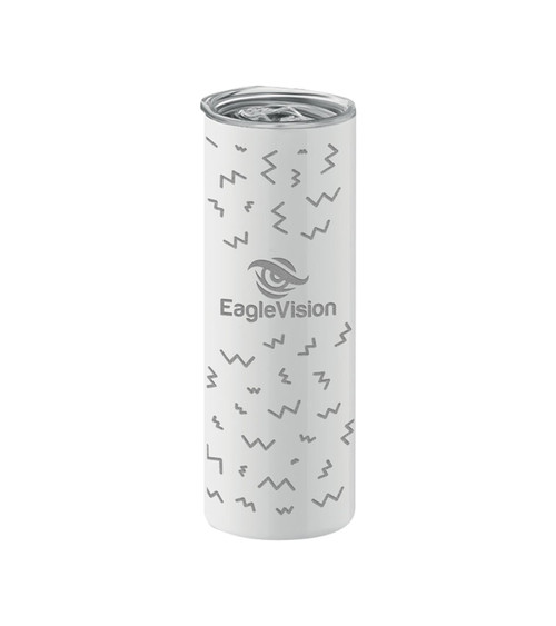 Thermosflasche aus Edelstahl doppelwandig SFEER 590 ml - Lasergravur