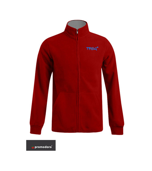 Promodoro Fleecejacke Herren - bestickt
