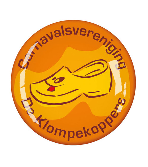 Button mit Sicherheitsnadel rund 38 mm