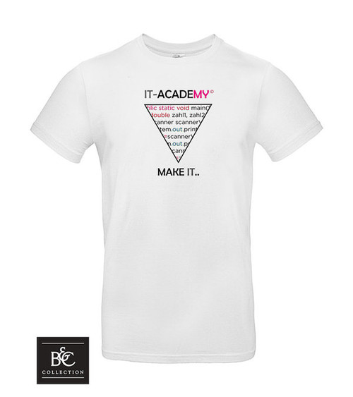 B&C T-Shirt 185 g/m² - Digitaldruck