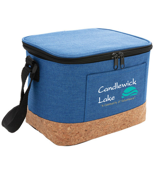 Kühltasche mit Korkdetails TWO-TONE