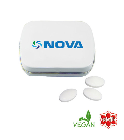 Pfefferminz in Klappdose