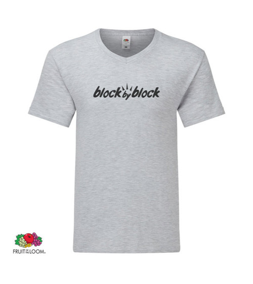 Fruit of the Loom T-Shirt Iconic T V-Ausschnitt 150 g/m² - bedruckt