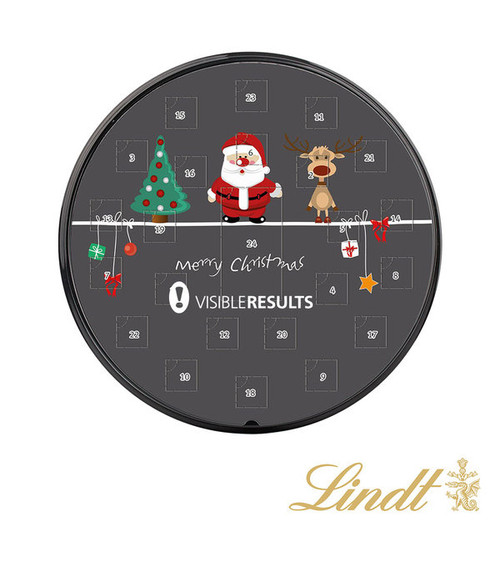 Adventskalender rund LINDT - Weihnachtstrio