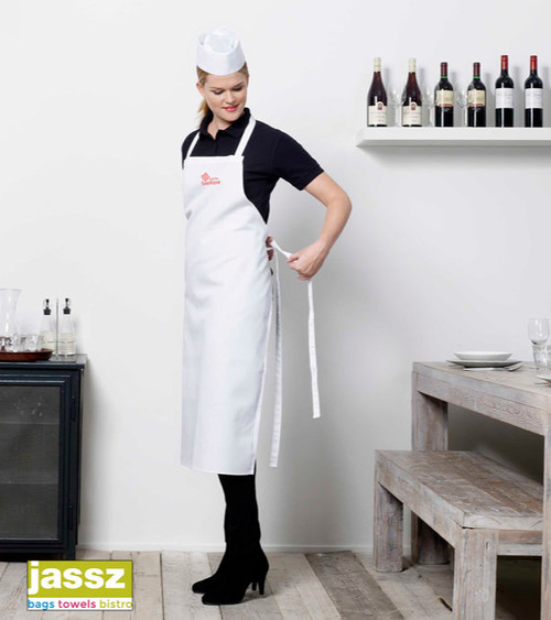 Jassz Latzschürze - bestickt