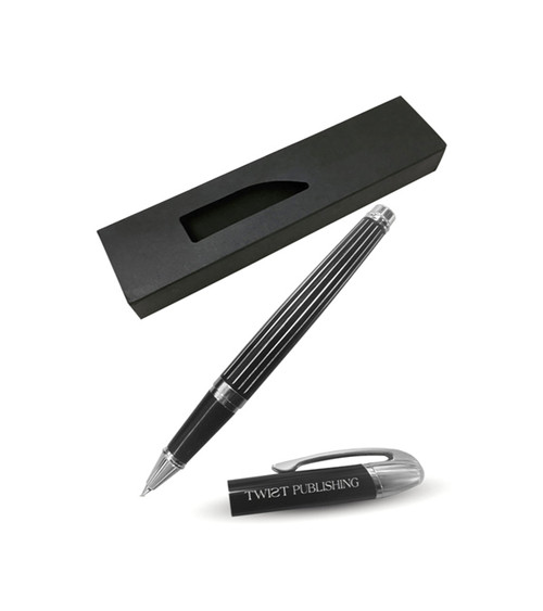 Dominion exklusiver Tintenroller aus Metall mit Geschenkbox