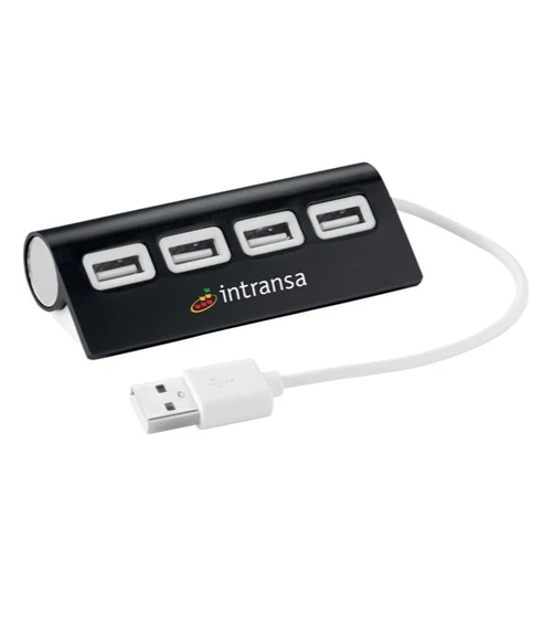 USB-Hub 2.0 mit 4 Ports ALUHUB