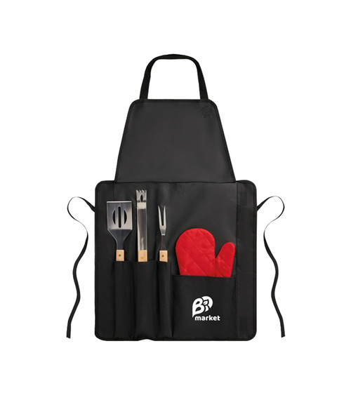 Tablier avec outils BBQ
