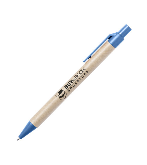 Duro Promo Kugelschreiber aus recyceltem Papier & mit Weizenstroh