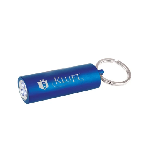 Schlüsselanhänger mit LED-Taschenlampe