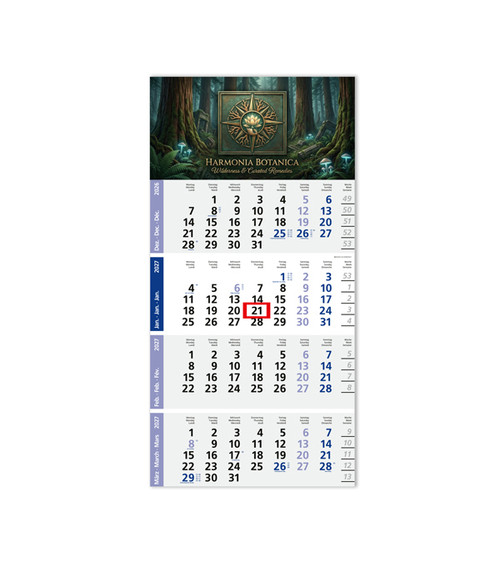 Logic 4 Post A 4 Monatskalender
