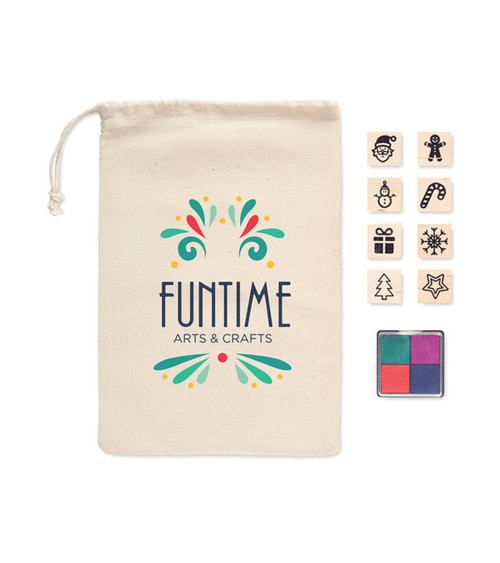 Santa Stempelset - Digital Print