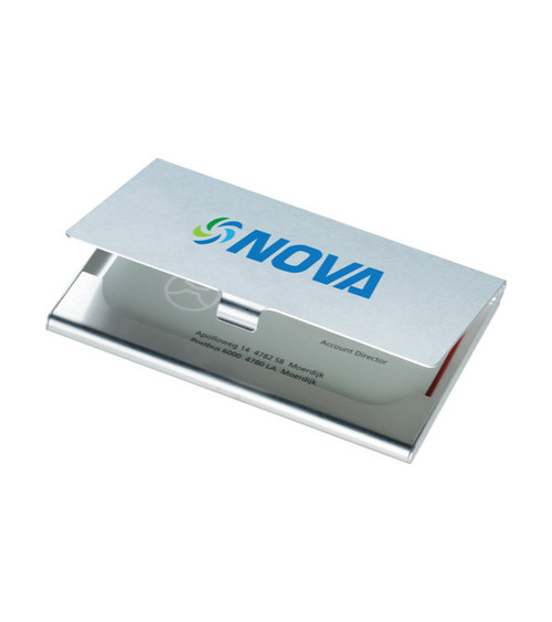 Visitenkarten-Etui Aluminium