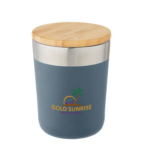 LOGAN Thermobecher 330 ml mit Bambusdeckel