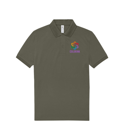 B&C MY POLO 210 Herren - bedruckt