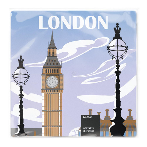 POLYCLEAN Displaytuch 20x20 cm im Polybeutel, All-Inkusive-Paket