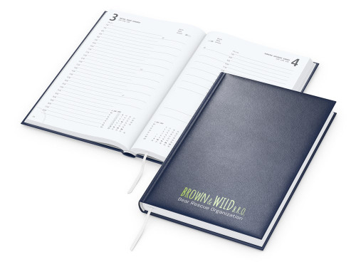 Buchkalender Advance Bestseller inkl. Siebdruck-Digital