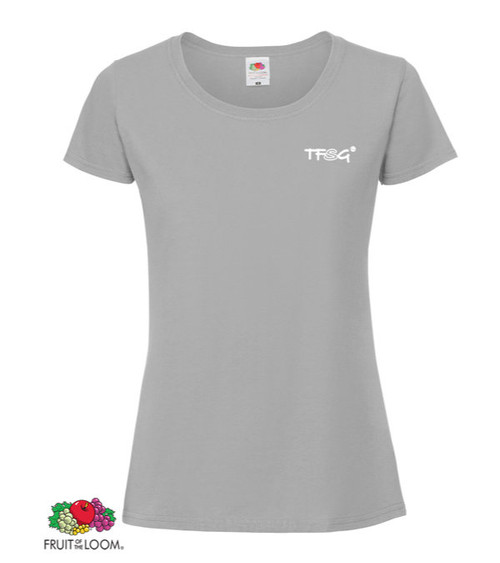 Fruit of the Loom T-Shirt Ringspun Premium Damen - bestickt