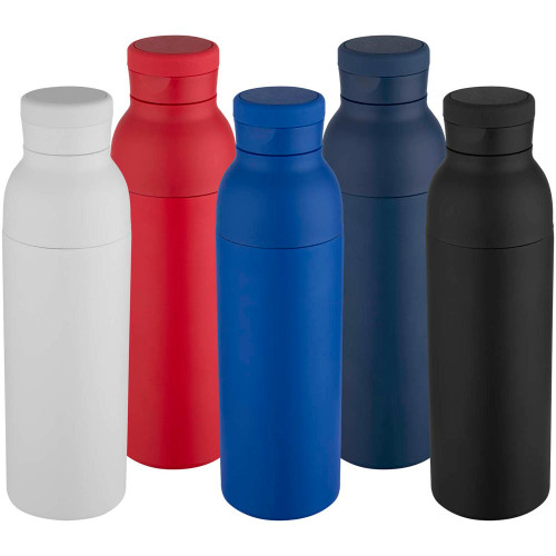 Illuminate 650 ml RCS doppelwandige Isolierflasche aus recyceltem Edelstahl