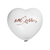 Bedruckte Riesen-Luftballons Herzform Ø 65 cm