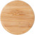Lume 500 ml Frosted Soda-Lime Glass Bottle with Bamboo Lid
