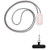 Anser Smartphone Lanyard aus recyceltem Kunststoff mit 27 W 5-in-1 integriertem Kabel