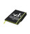 Carnet Noir Edge 96 pages ligné avec stylo
