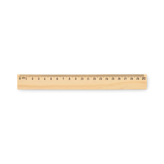 RULER20 - Holzlineal 20cm