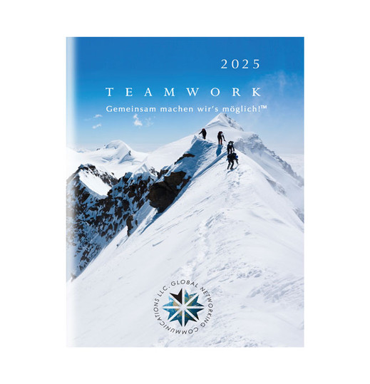 Monatsplaner Teamwork Summit - mehrfarbiger Druck
