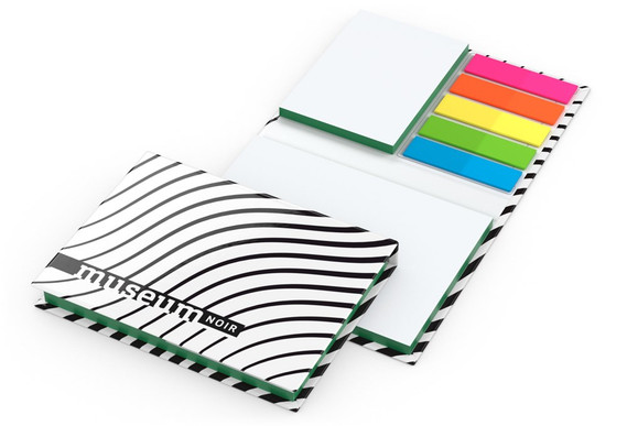 Budapest Bookcover White Bestseller Sticky Note Set, 50/50 Sheets, Color Edges Budapest Bookcover White Bestseller Sticky Note Set, 50/50 Sheets, Color Edges