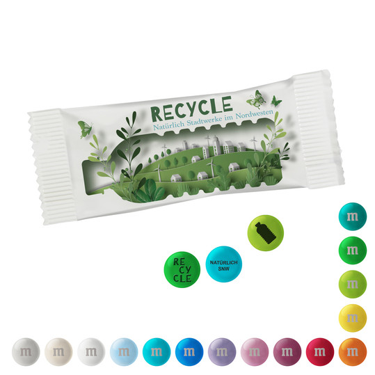 Personalisierte M&M'S® Papier, 15 g Personalisierte M&M'S® Papier, 15 g