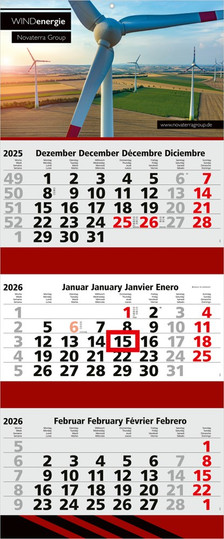 3-Month Calendar Maxi 3 Post Bestseller (Multi-block)