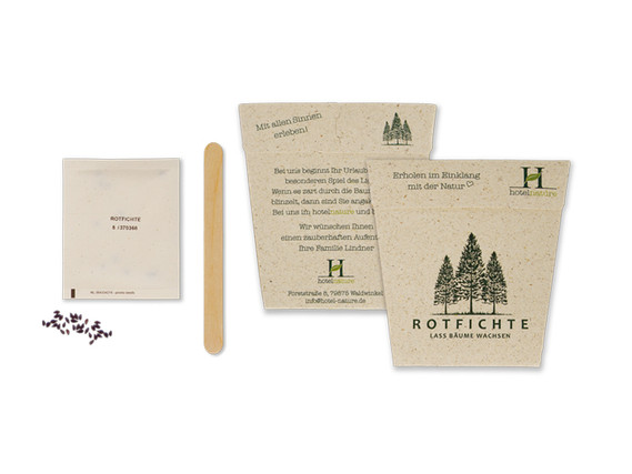 POTTI Card - Seed Set (Grass Paper)