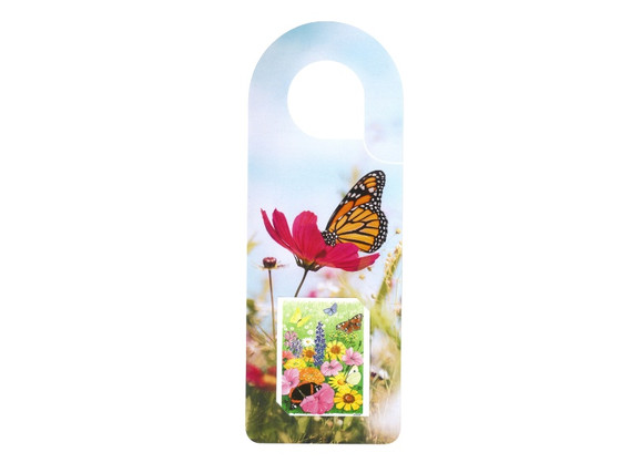 Door Hanger with Seed Sachet 104 x 280 mm