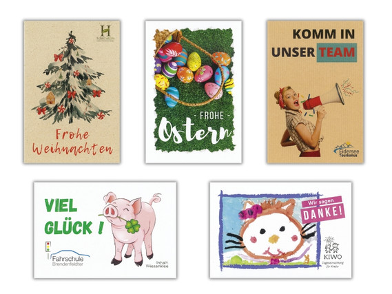 Custom Seed Packet (4/4c) 105 x 156 mm | "Make a Wish" with Seed Sachets