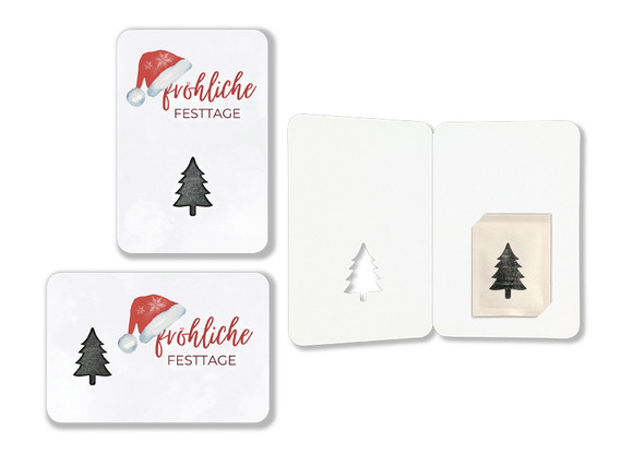 Christmas Card with Seed Packet (B6)