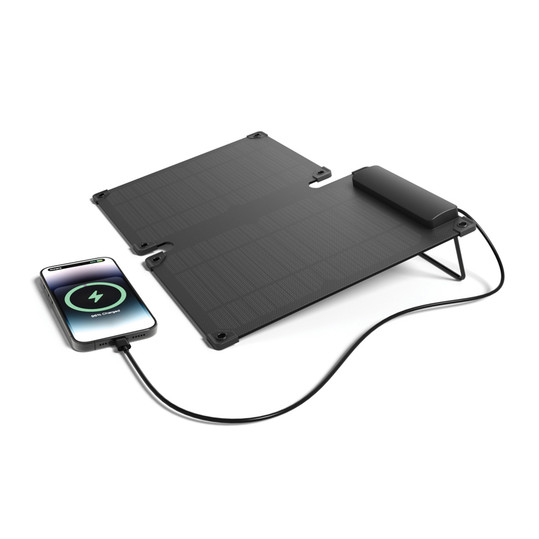 Solarpulse 10W Portable Solar Panel Made from RCS rPlastic