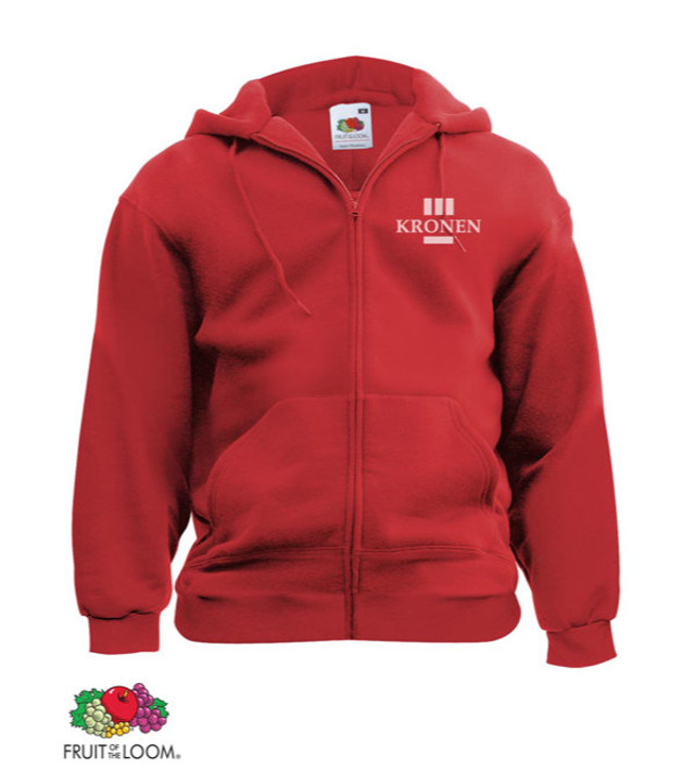 Fruit of the Loom Kapuzenjacke 280 g/m² - bedruckt